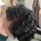 Brazilian Deep Wave Bob Lace Front Wig
