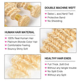 Blonde (613) Deep Wave Brazilian Bundles