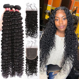 Deep Wave (Brazilian) Bundles With Closure
