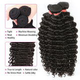 Deep Wave (Brazilian) Bundles With Closure