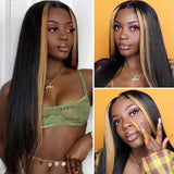 Straight (Ombre) Lace Front Wig