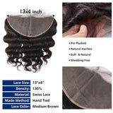 Brazilian Body Wave Closure (13x4)